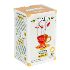 Tealia CARAMEL ROOIBOS  (Pyramid Infusion Bags) 40g